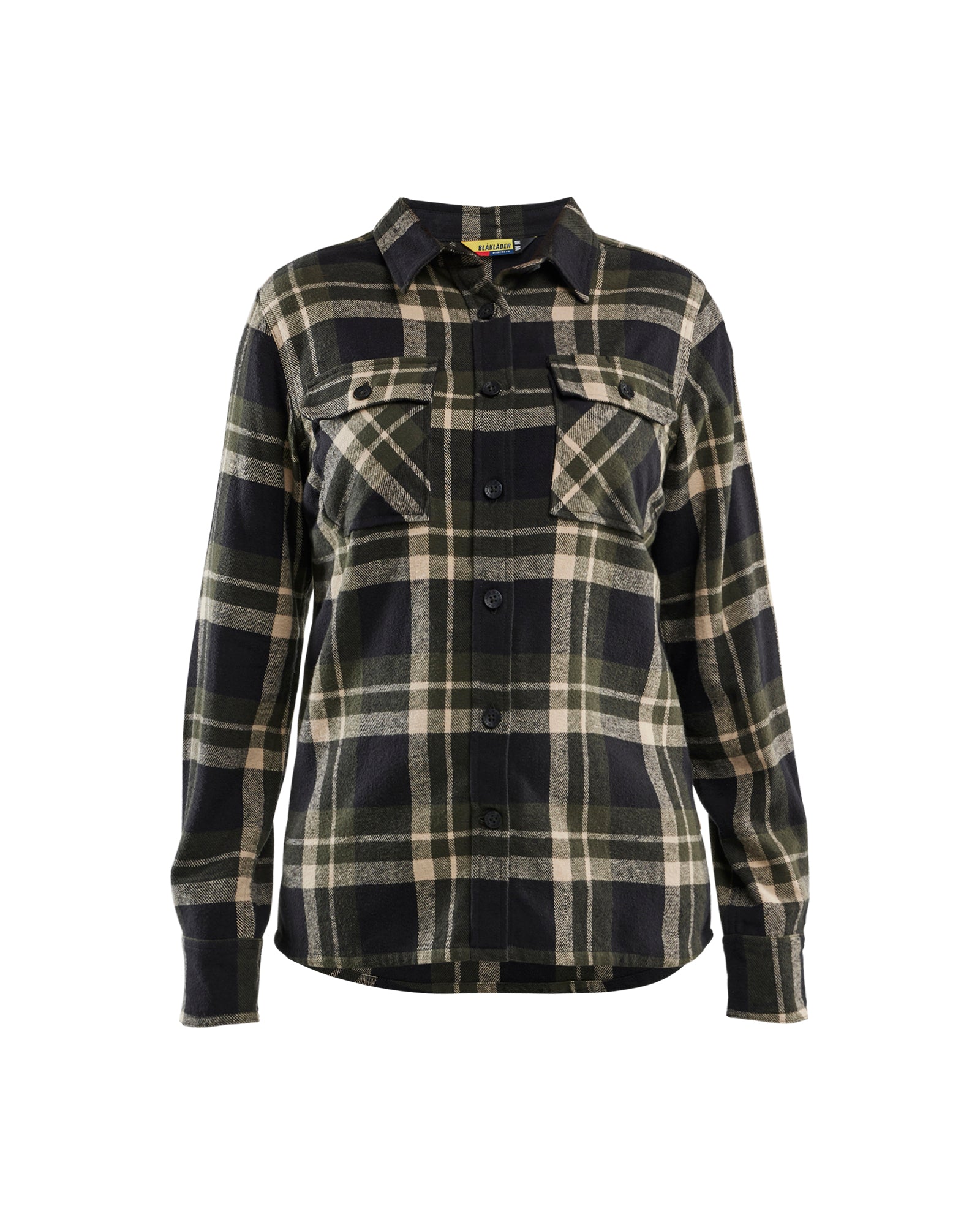 Dame Flannel Skjorte