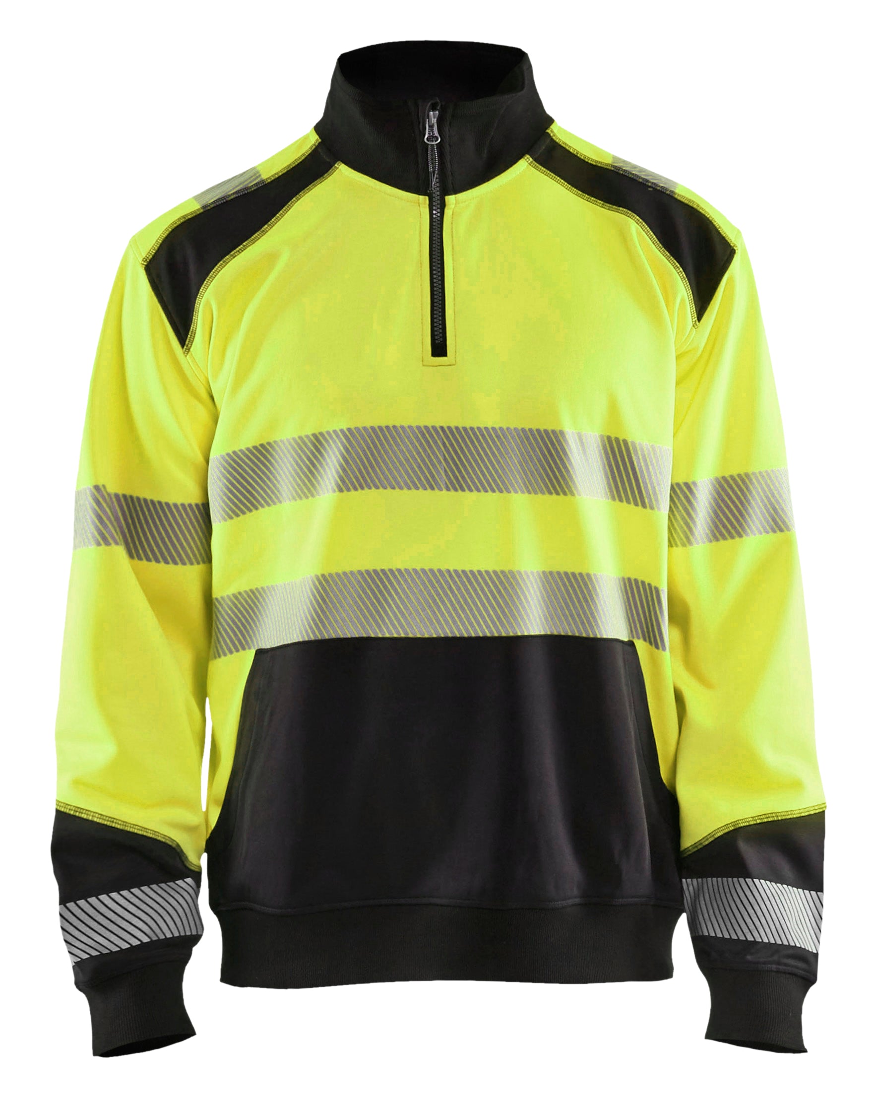 High Vis Sweatshirt half zip