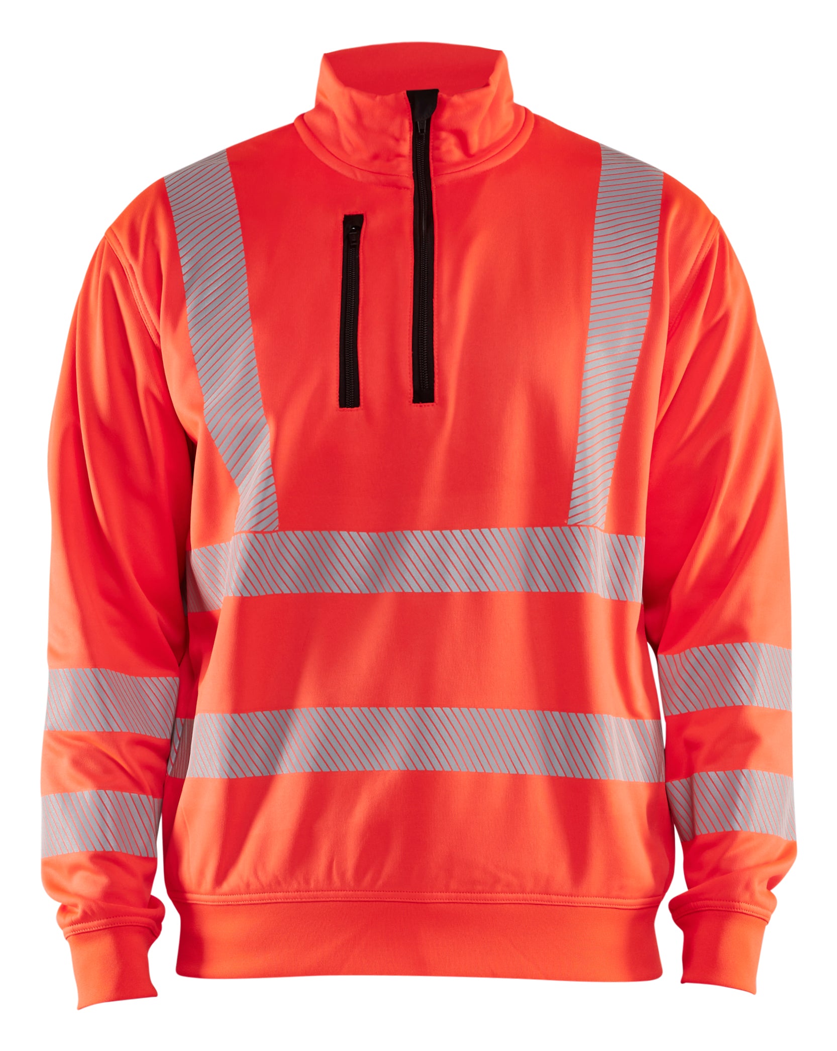 High vis Sweatshirt Half zip