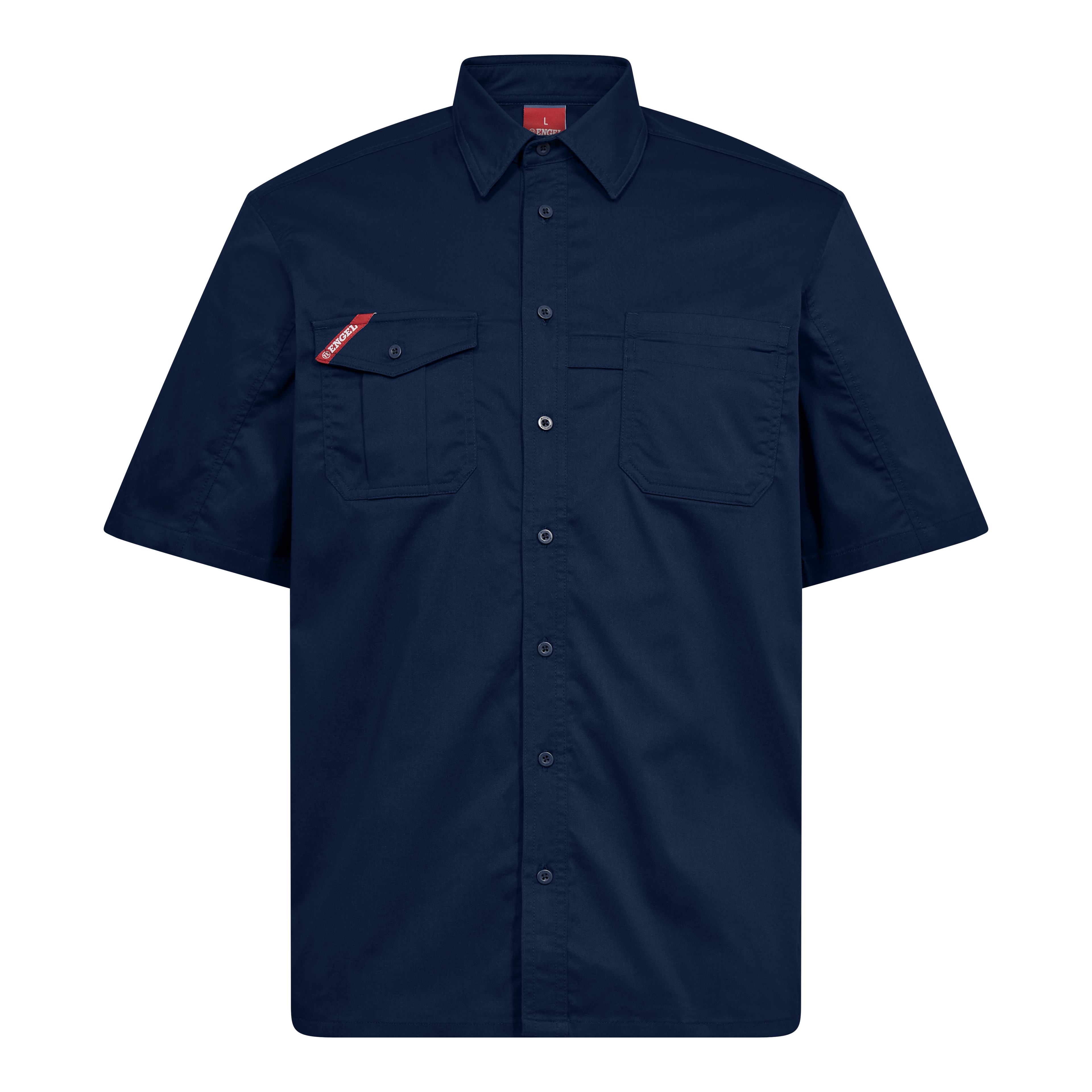 Extend kortærmet skjorte med stræk