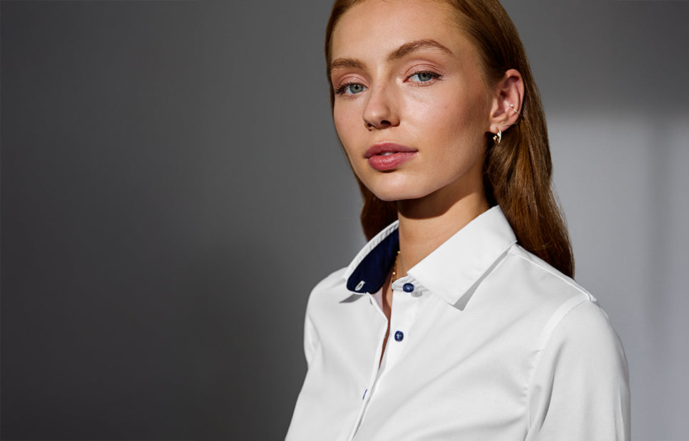 ID SEVEN SEAS Fine Twill Contrast | modern | dame