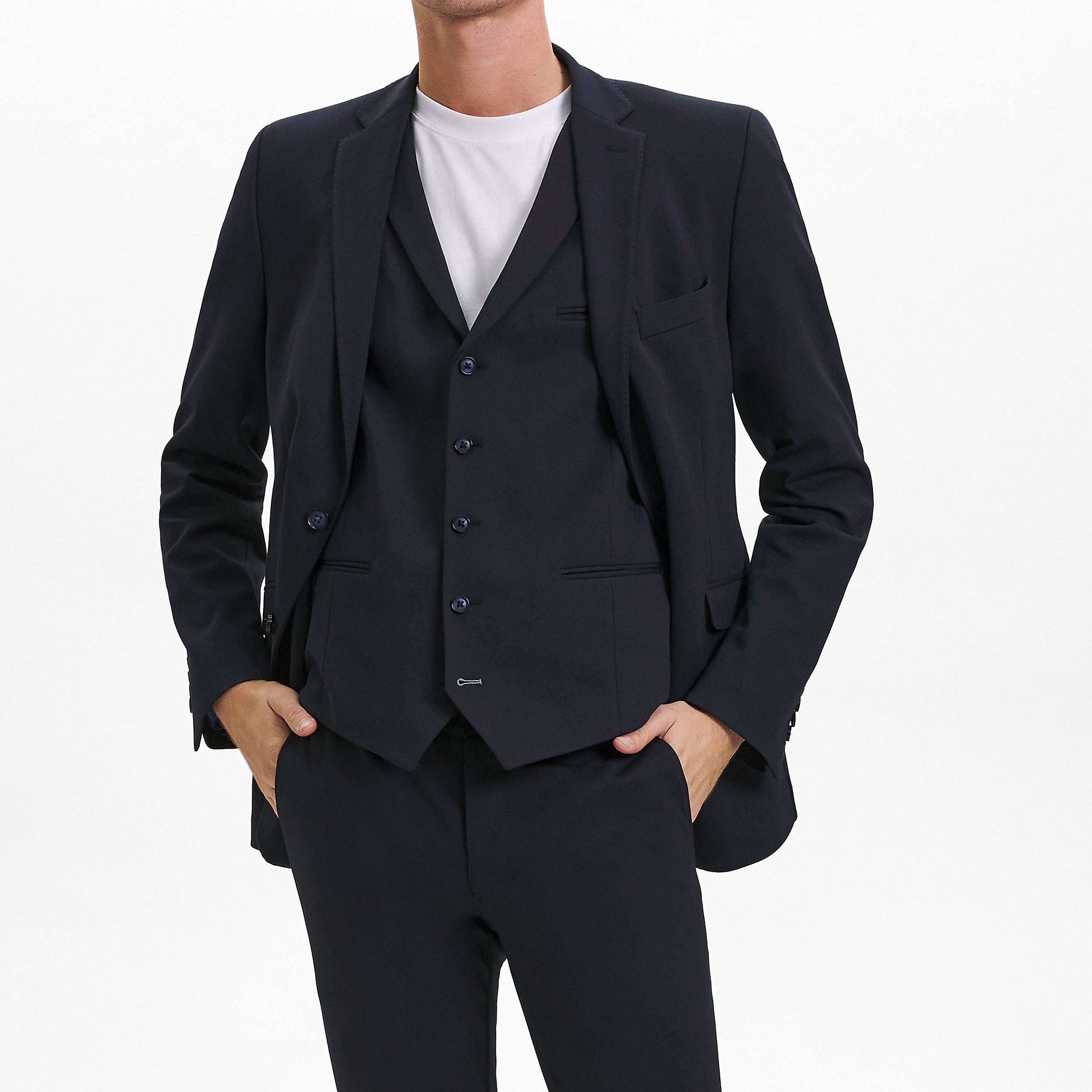 Sunwill Extreme Flexibility Herreblazer i Modern Fit